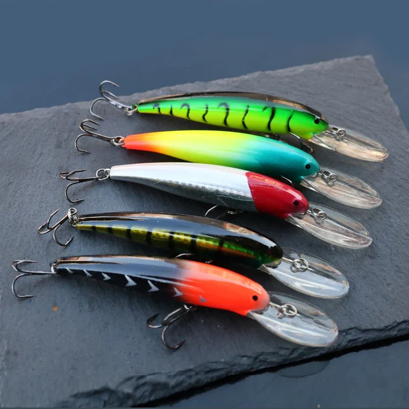 12cm 12g Minnow Fishing Lure Wobbler Crankbait Artificial Hard Bait Pesca