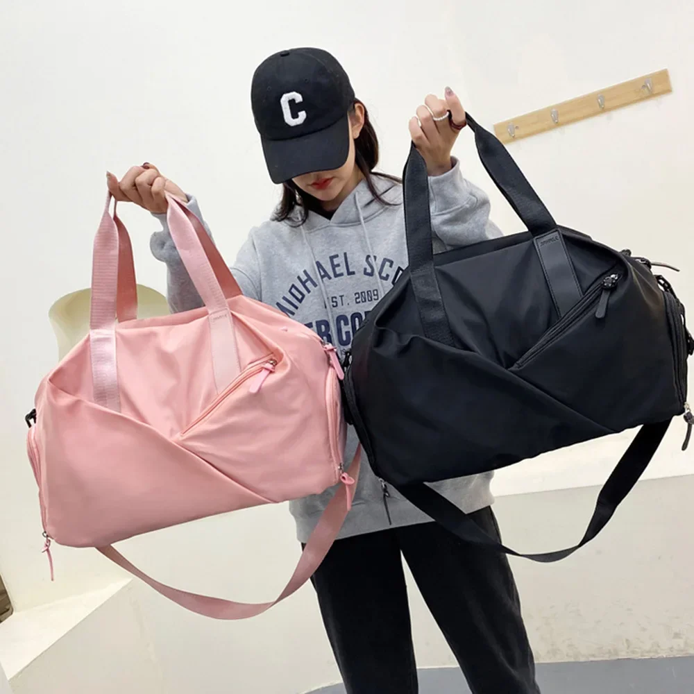 

Women Sports Gym Bag Travel Dry Wet Handbag Multifunction Waterproof Swimming Fitness Training Yoga Bag Shoes Handbag WT1183