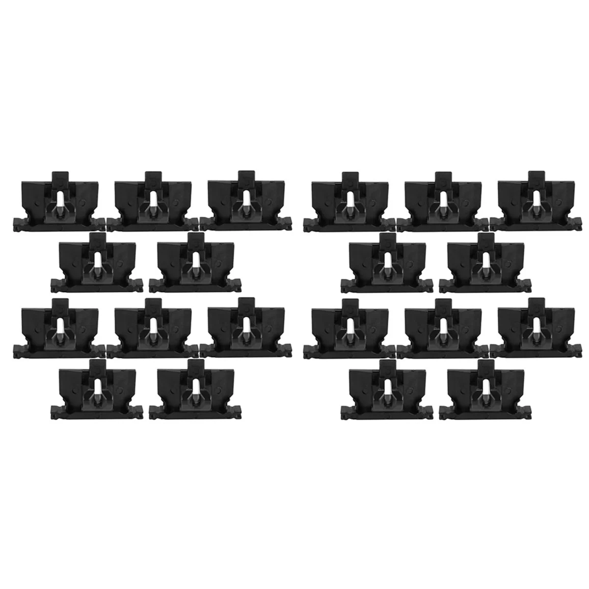 Cortadora de pelo 20 piezas, repuesto de plástico, lengüeta, ajuste mágico, Clip inalámbrico para WAHL 8148/8159