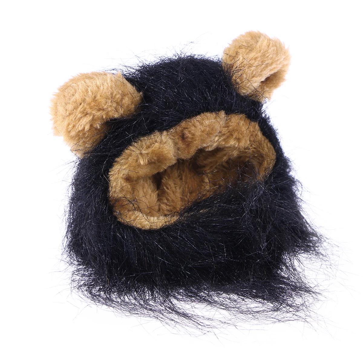 

Adorable Pet Hat Funny Lion Mane Pet Cat Puppy Cosplay Costumes Hairpiece Caps With Ears for Pet Dog Cat Dress Up (