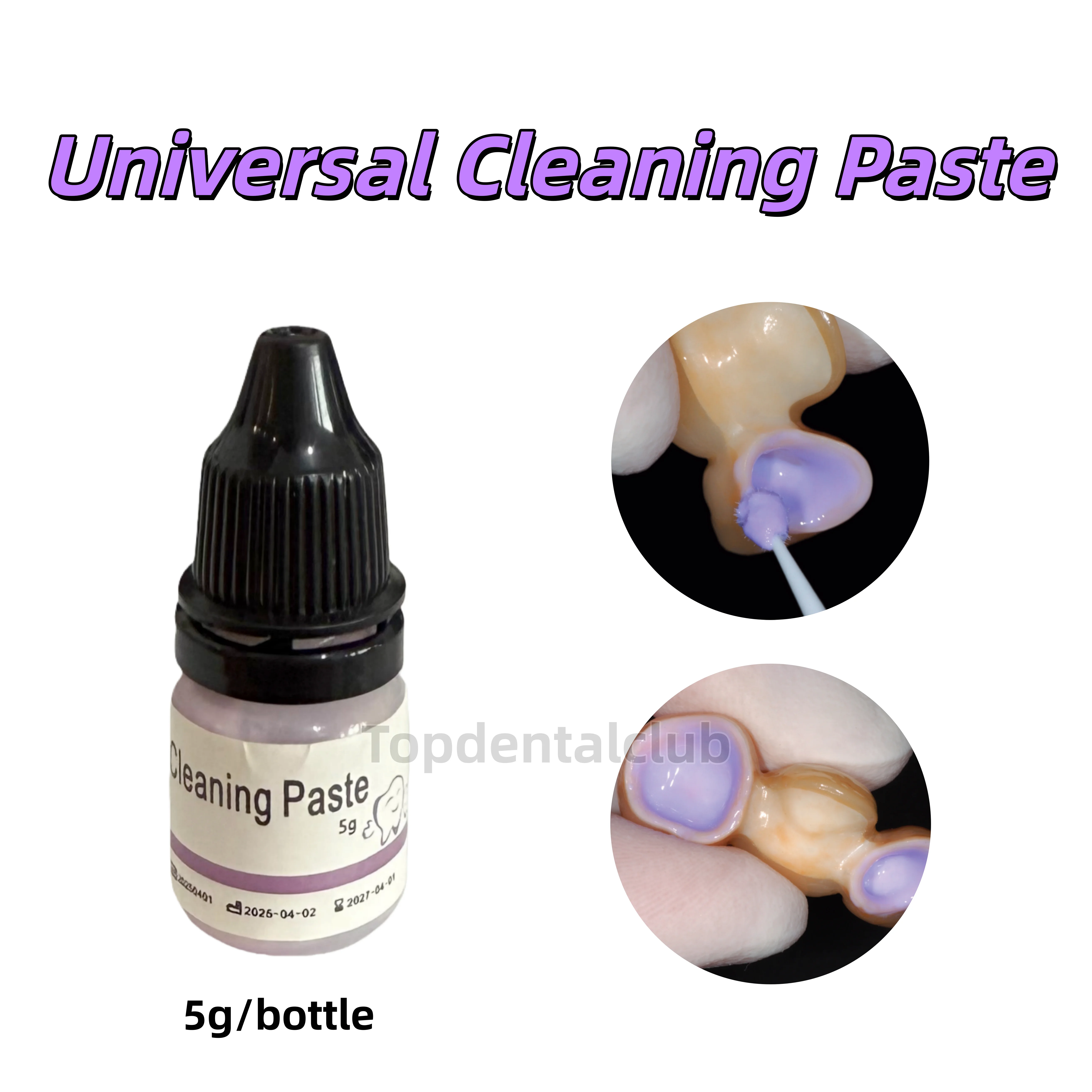 

Dental Cleaning Paste Clean Bonding Surfaces After Try-in Ivoclean Crowns Veneer