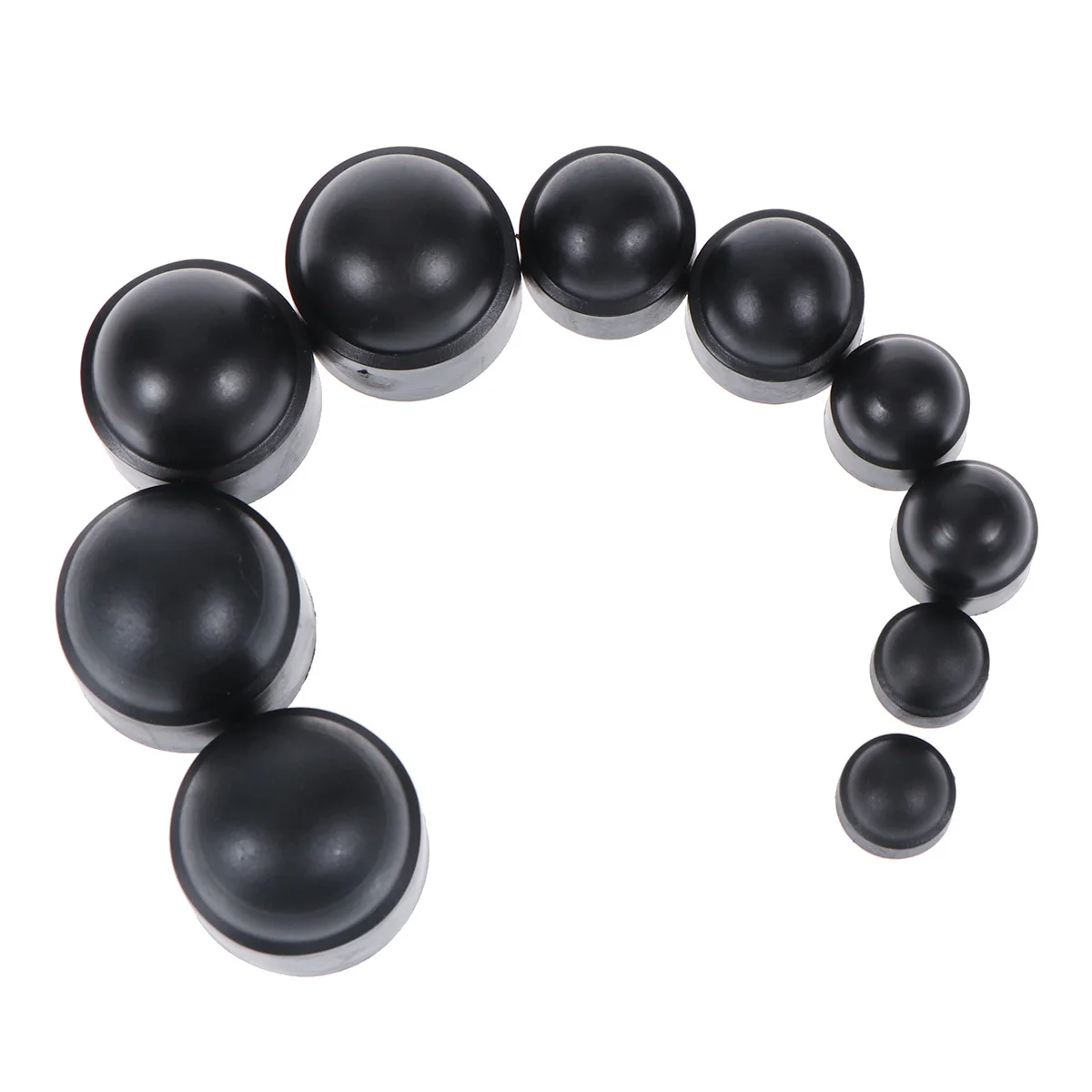 

145 pcs Nut Bolt Covers M5 M8 M10 Hexagonal Plastic Dome Protective Caps For Screws Weatherproof Tamper Resistant Plastic