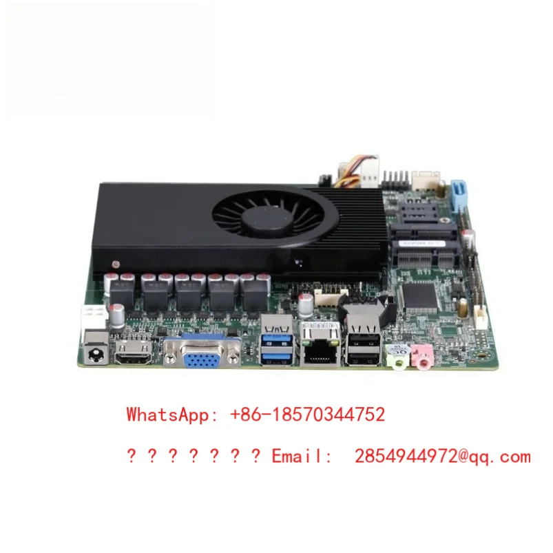 2026    X86 Mini ITX Industrial Control Motherboard Mini All-in-One Industrial Computer Motherboard I3/i5/i7 CPU