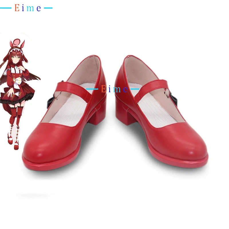 

Обувь для косплея Pretty Derby Red Desire, обувь из искусственной кожи, вечерние сапоги на Хэллоуин, аксессуары в стиле аниме, реквизит для косплея, индивидуальный заказ