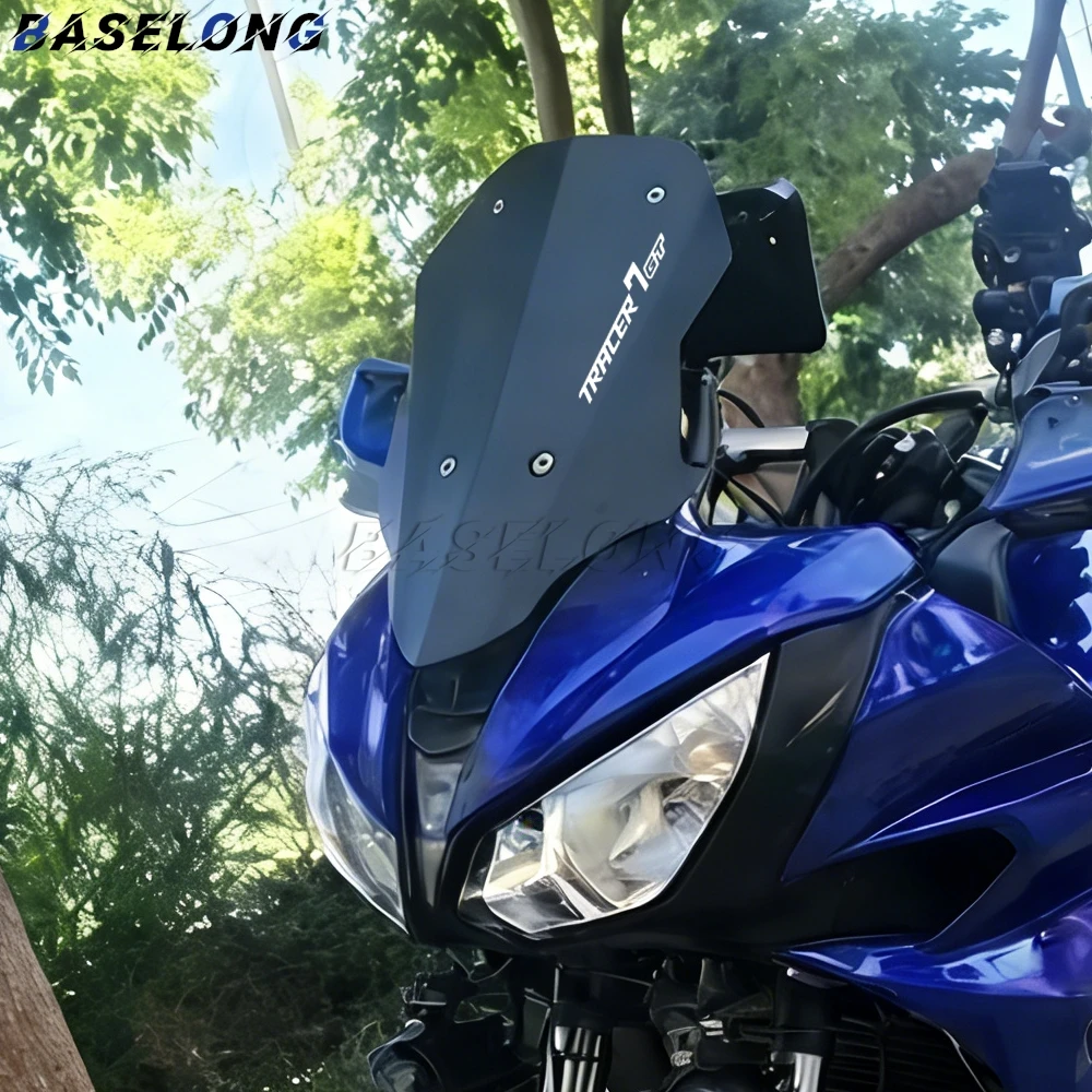

NEW Motorcycle Front Windshield Accessories Tracer7GT Screens Visor Windscreen Wind Deflectors For Yamaha Tracer 7 GT 2020-2025