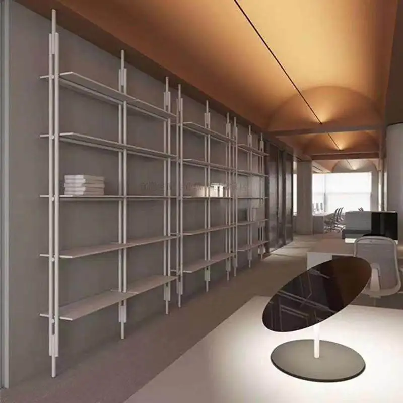 

Итальянский минималистичный офисный книжный шкаф, скандинавский роскошный стеллаж для гостиной, библиотечный книжный шкаф, офисная мебель для дома Vitrina FYBF