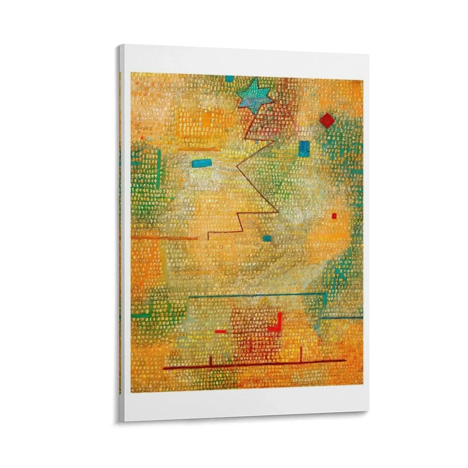 

HD. Aufgehender Stern, by Paul Klee Canvas Painting art wall frame for living room Decoration Wall posters