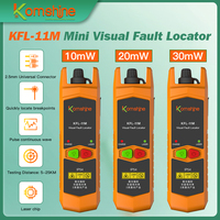 KFL-11M Mini Visual Fault Locator Testing Distance is up to 30km With Back Clip Design, LED