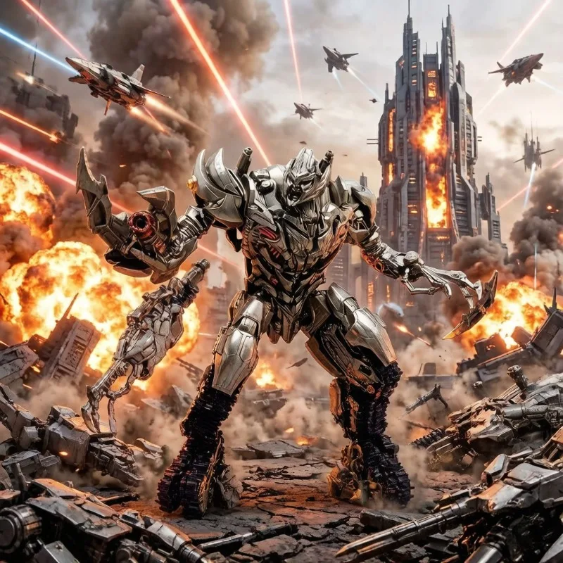 

Hasbro разрешил производить на заказ фигурки персонажей Трансформеров, которые можно собирать и трансформировать, а также модели персонажей Мегатрона, в качестве подарков на день рождения.