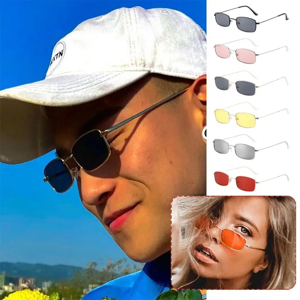 

Candy Color Vintage Metal Cat Eye Sunglasses UV400 Female Summer Street Eyewear For Women Korea Style Metal Sunglasses Q0T9