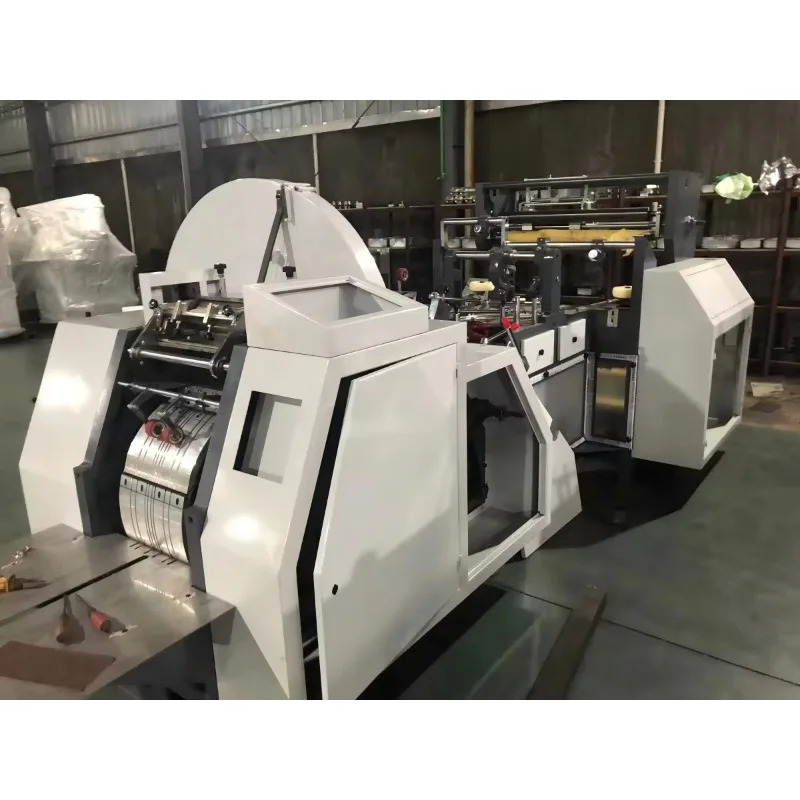 Automatic V Bottom Paper Bag Machine for T-Shirt and Fruit Shopping Packaging Bag Paper Bag Machine