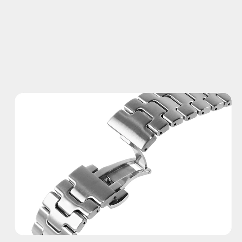 H Bracelet For Apple Watch Band Ultra 3 Series 11 10 9 Band 46mm 42mm 45mm 41mm Stainless Steel Strap For IWatch SE 3 44mm 40mm