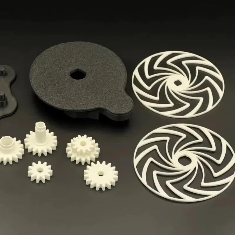 3D Printed Dynamic Decompression Toy Spiral ABS Psychedelic Gear Stress Reliever Fashion Simple Creative Funny Model