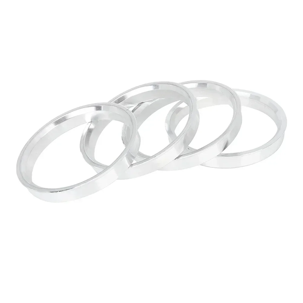 Para BMW aluminio 4 unids/set anillo de cubo de rueda Exterior de coche 72 6mm de diámetro interior a 74 1mm de diámetro exterior colocación