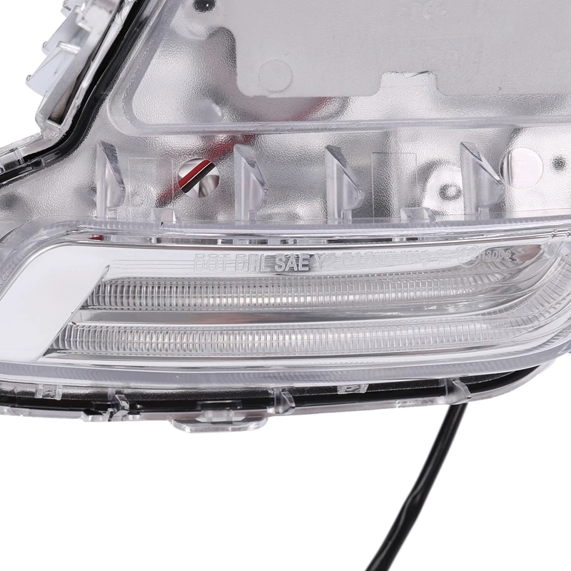 Car Front Bumper Fog Light DRL Daytime Running Light Fog Lamp Fit For Volvo XC60 2014-2018 31364330 31364331