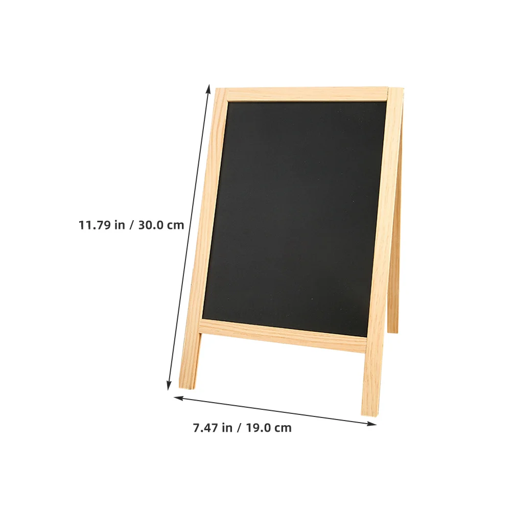 حامل لوحة رسائل سبورة خشبية صغيرة على الوجهين، حديقة المطبخ، حفلات أعياد الميلاد، حفلات الزفاف، ملاحظات قابلة للمسح، عرض الرسم