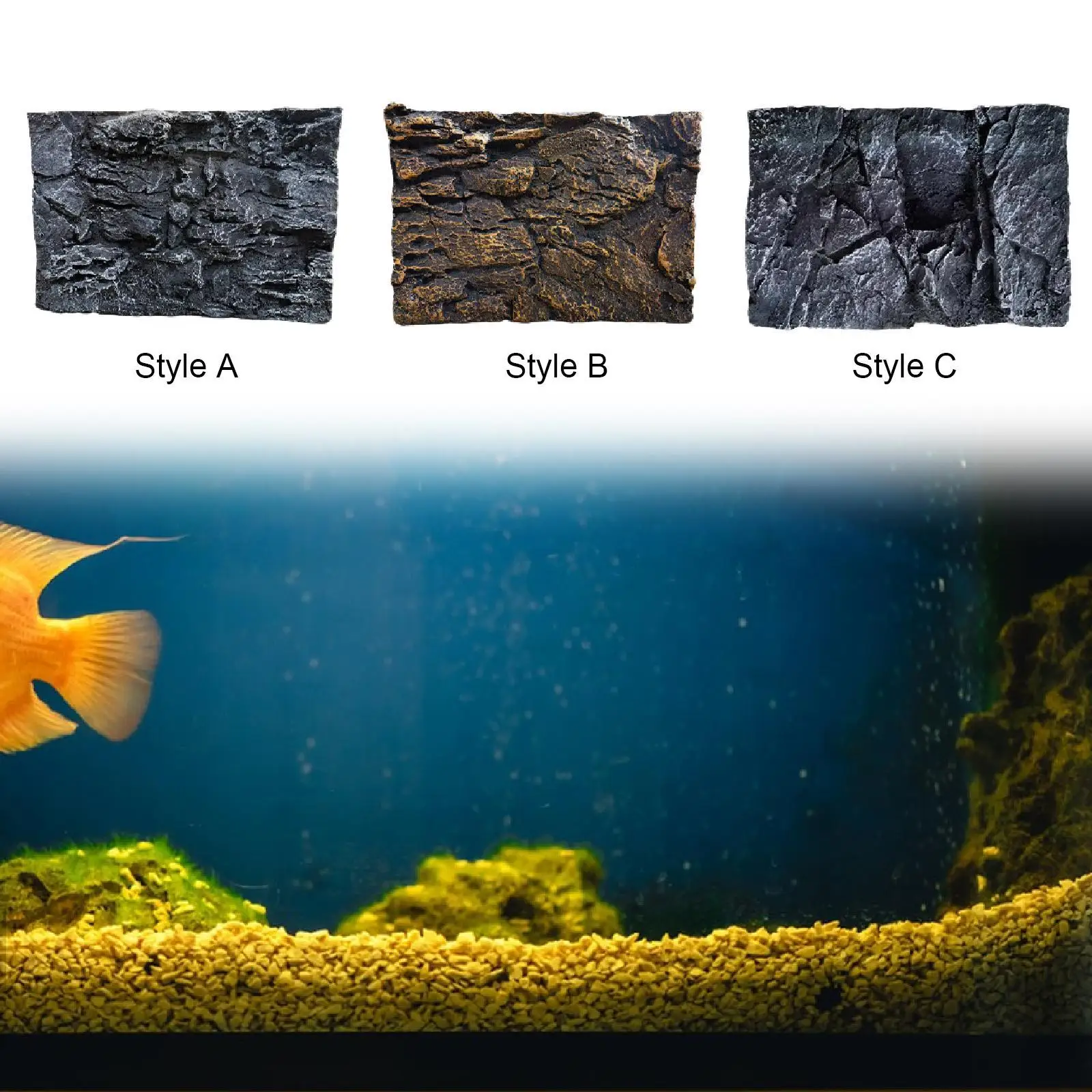 Decoración 3D para acuario y terrario de tortugas y reptiles - imagen 2