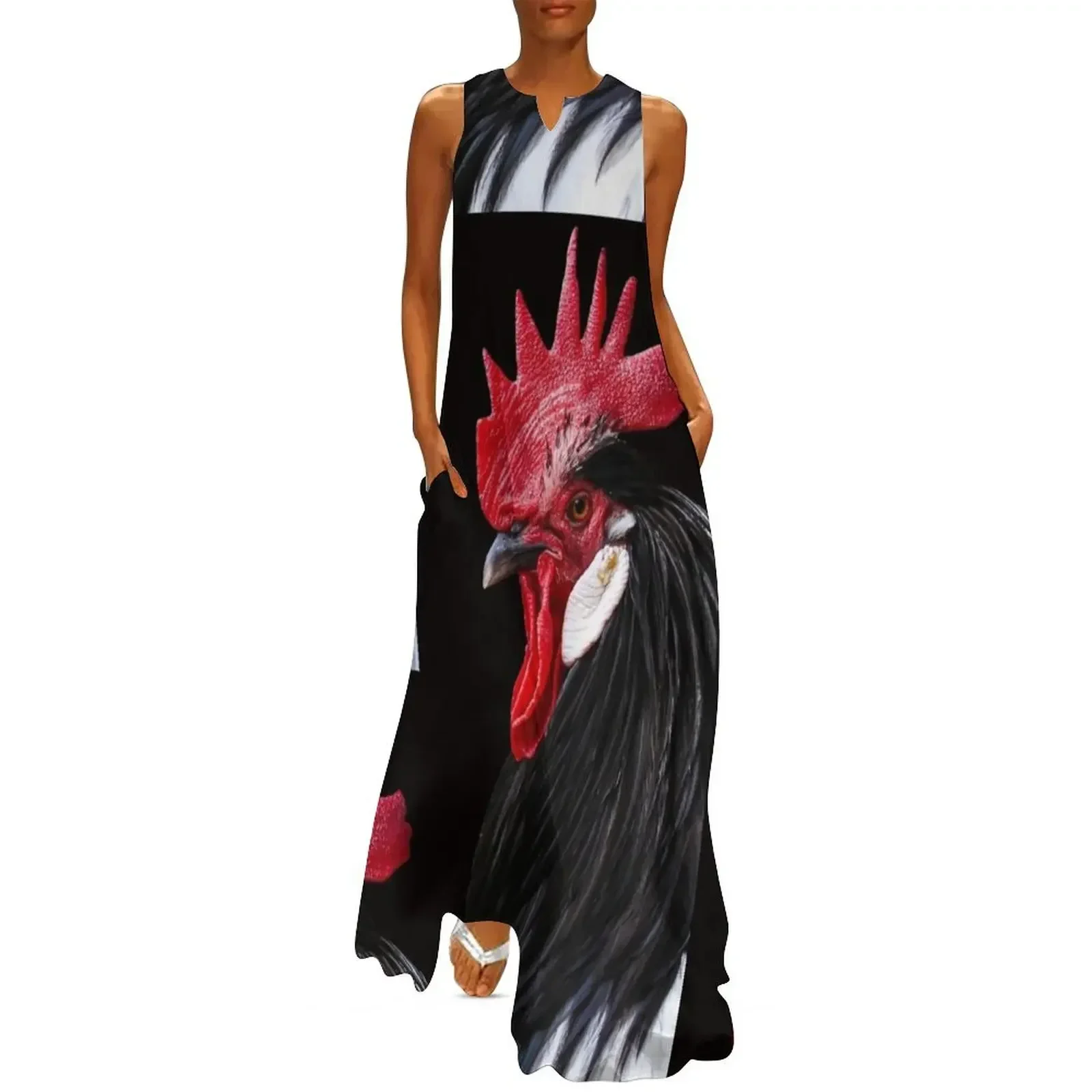 

Rooster Long Dress Women long dress luxury women's party dress evening prom summer 2025 women party dresses women