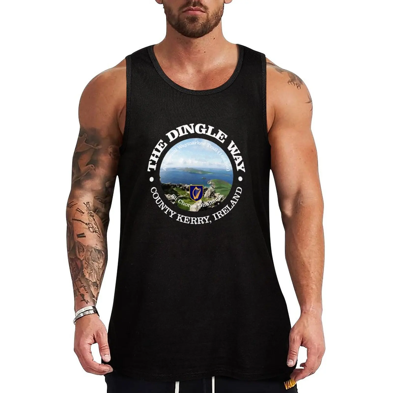 The Dingle Way (OBP) Tank Top Gym t-shirt man Short sleeve sleeveless man shirts