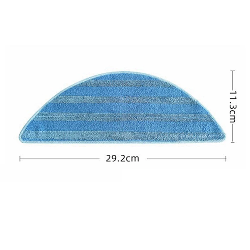 5PCS เครื่องดูดฝุ่น Pad Sweeper Mop Pad ที่มีประสิทธิภาพทนทานสําหรับ Lefant M200 201 501 520 T700