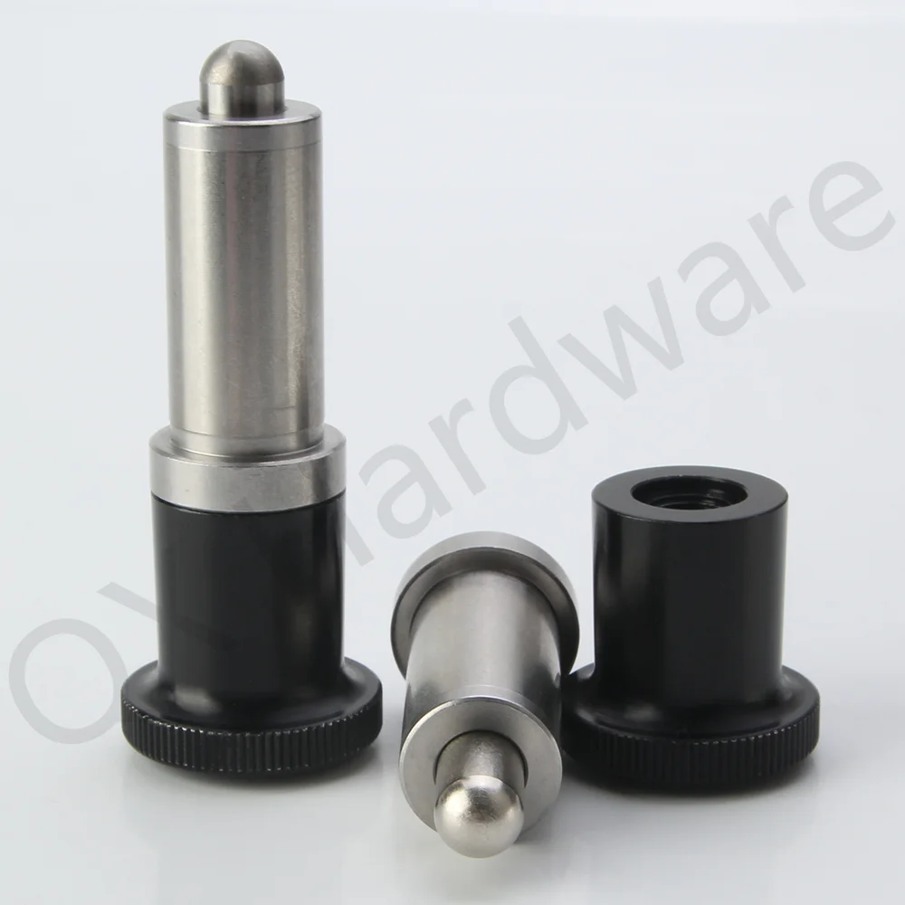 M3/M5/M6/M8 Filettatura fine QX245 Stantuffo in metallo Stantuffo retrattile Stantuffo per indicizzazione in acciaio inossidabile/acciaio inossidabile
