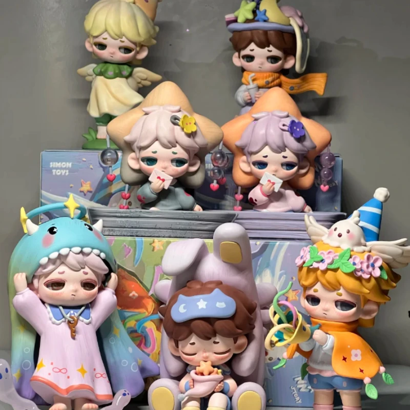 SIMONTOYS Xiaoman's Whimsical Me Series of Blind Box Mystery Box Модные игрушки Коллекция аниме-персонажей Украшения игрушки
