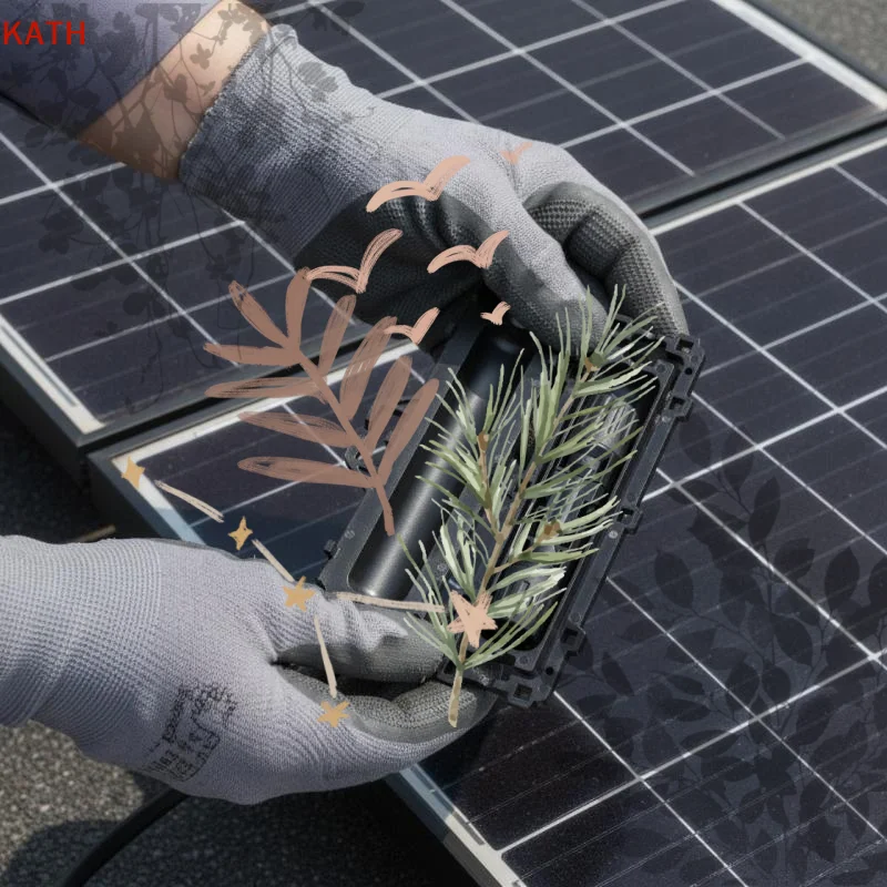 PV System Connector Protection Box For Solar Panel Cables Waterproof Dustproof Shell For Photovoltaic Power Station Outdoor Use