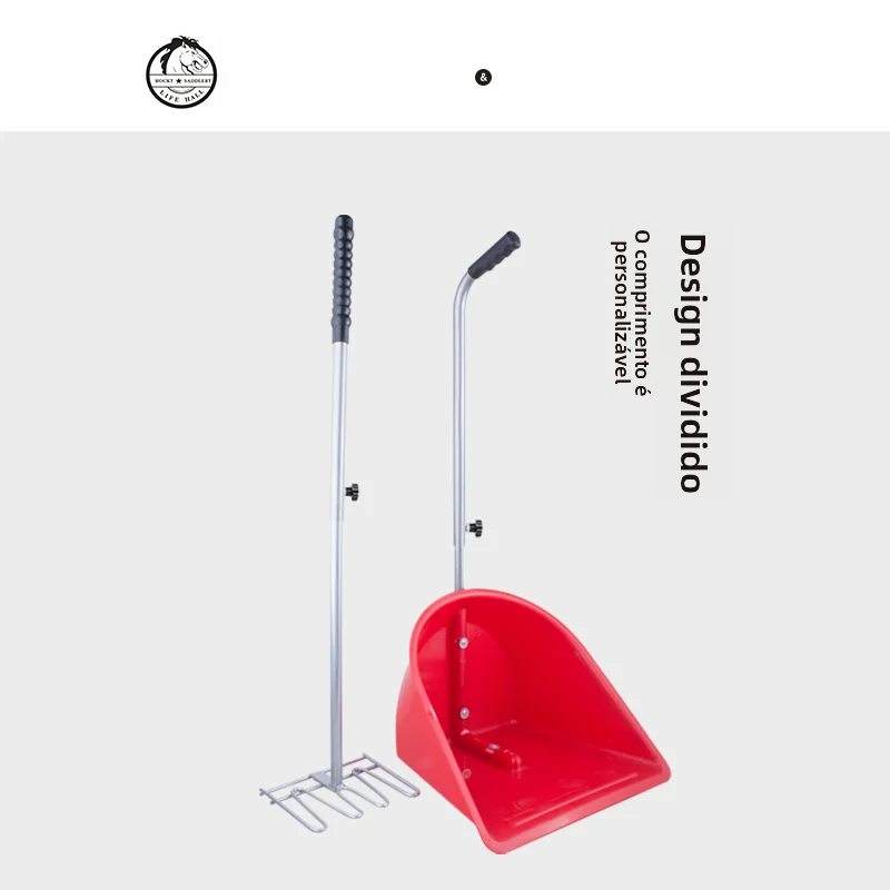 cavassion-portable-manure-scooper-stable-cleaning-tool-random-color-detachable-equipment-sanitary-grooming-set