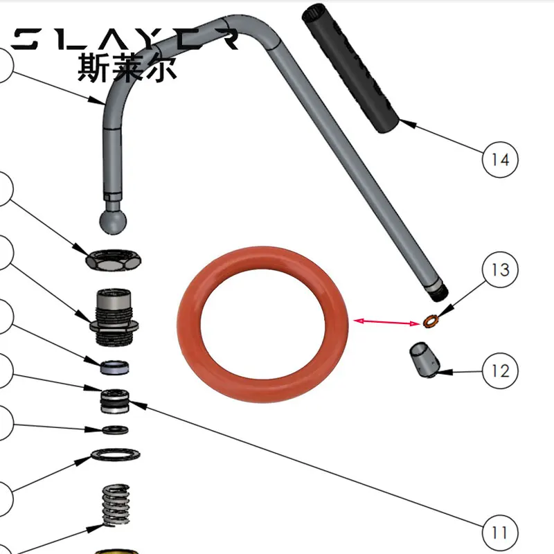 สําหรับ SLAYER/ Slayer เครื่องชงกาแฟกึ่งอัตโนมัติดัดแปลงหัวฉีดไอน้ํา 1.0 มม.2/3/4 หลุม