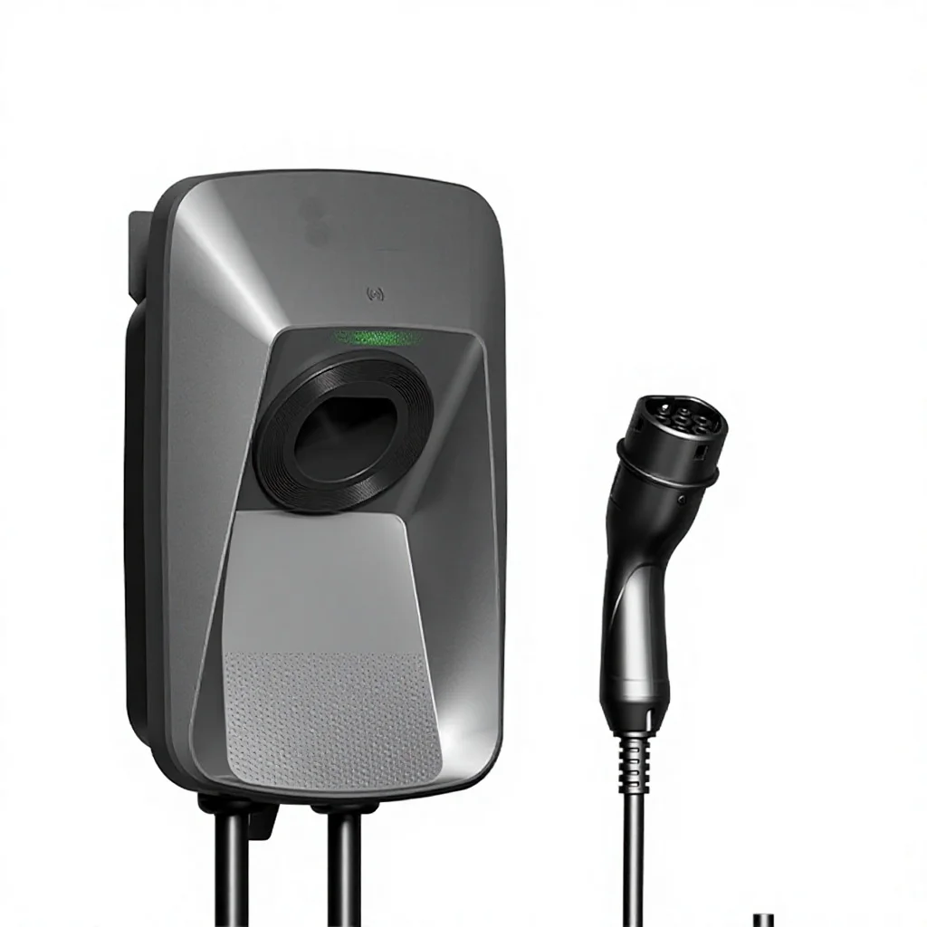 Type 2 European-standard IEC62196 Charging Gun 7.4 KW/22kW EV Charger AC Home Charging Station Model D Series Input Voltage