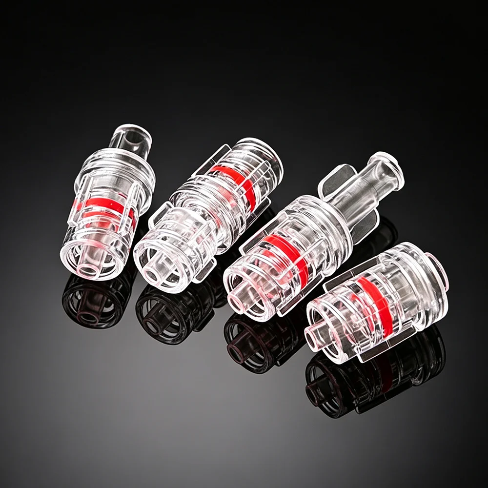 10PCS Luer Lock Connector Male Female Plastic Healthcare Medical Device Connector for IV Infusion Syringe Tube