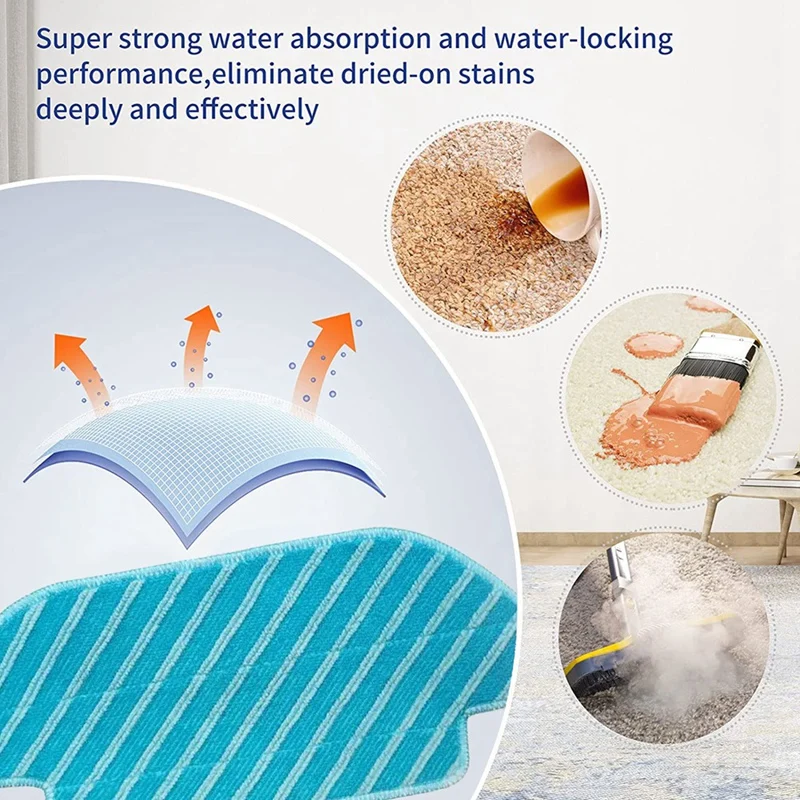 Para Cecotec Conga 4090 4490 4690 5090 5490 6090 Robot aspirador de repuesto Cepillo Lateral principal filtro Hepa paño de mopa