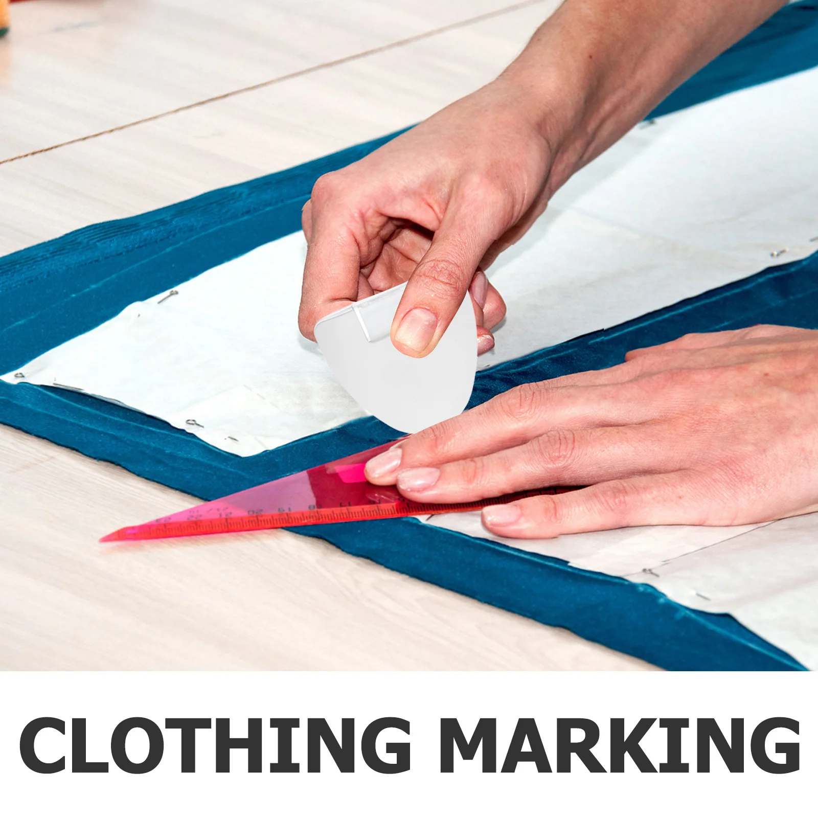 2 stuks krijtstift voor naaien - stoffen krijtstiften met wielontwerp - duidelijke nauwkeurige lijnen op textiel voor het op maat maken van quilten