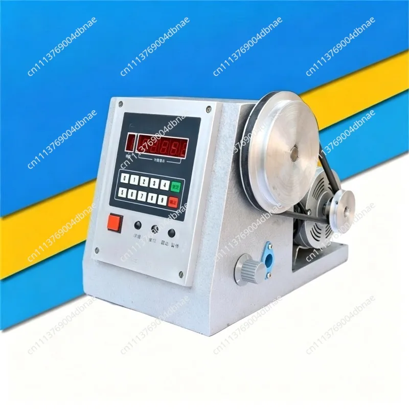 Electric Coil Winding Machine XB-D4 Programmable Speed Control with Foot Pedal & Spindle for Thick Wire