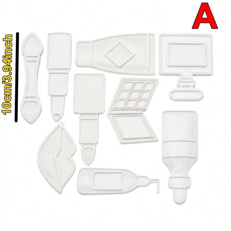 Cosmetic Themed Hollow Drawing Stencil Reusable Template For DIY Painting Scrapbook Craft Decor