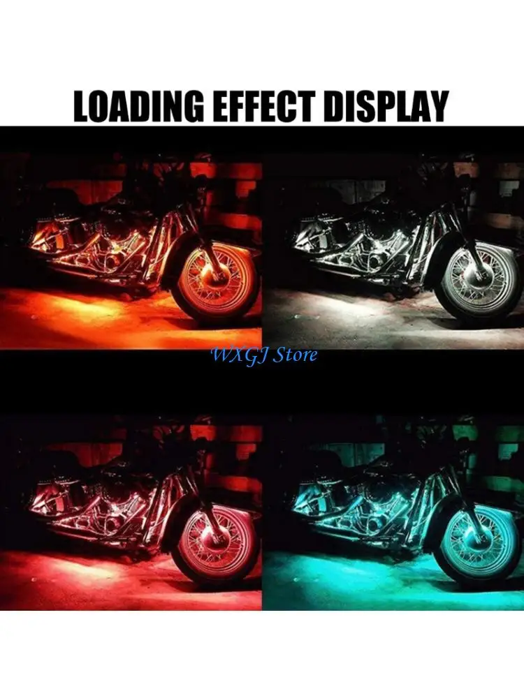 

37JE Automotive Undercarriage LED Light Strips Effect Lighting System With Changing Color And Vibration