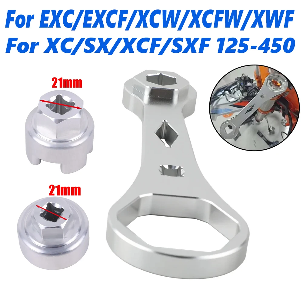 For KTM EXC EXCF XCW XCFW XC XCF SX SXF Motorcycle Shock Absorber Maintenance Disassembly Tool Multifunctional Wrench Fork Cover