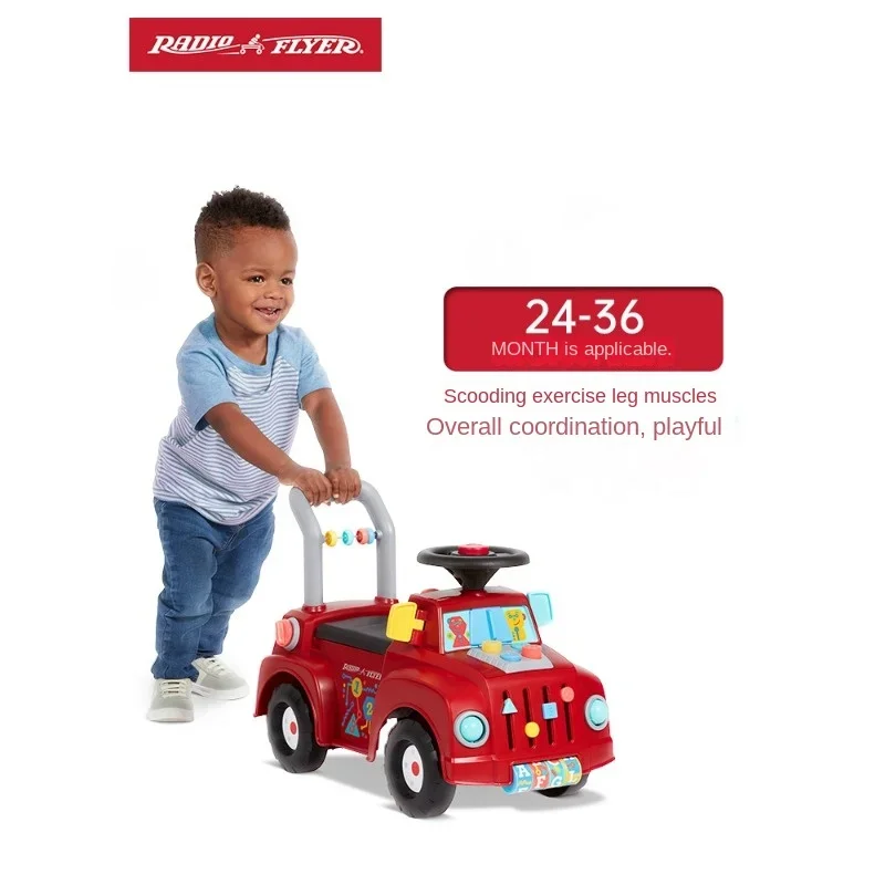 Usa RadioFlyer girello per imparare a realizzare l'auto girello per bambini macchinina a quattro ruote