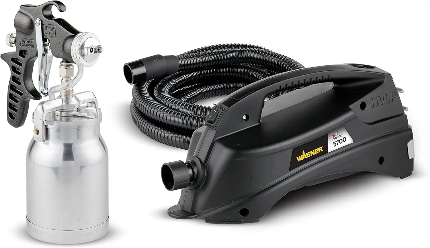 Earlex 5700 Stationary HVLP Paint Sprayer for Woodworking and Furniture Refinishing, Fine Finishing with Oil & Water Based Mater