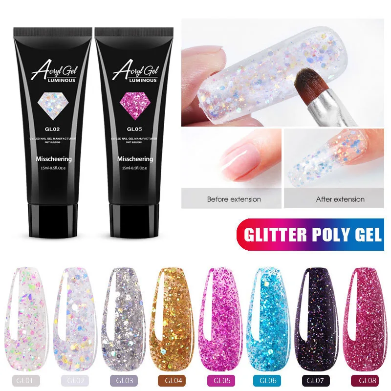 1 ~ 4pcs UV-LED-Gel-Lack einfache Anwendung profession elle Ergebnisse trend ige einfache Nagel kunst vielseitige Kreativität entfesselt