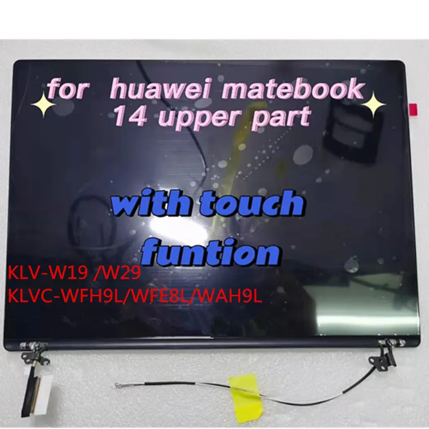 

For Huawei MateBook 14 LCD Display Assembly Full Complete Parts KLV-W19 W29 w19L W29L KLVC-WFH9L WAH9L WFE9L Replacement SCREEN