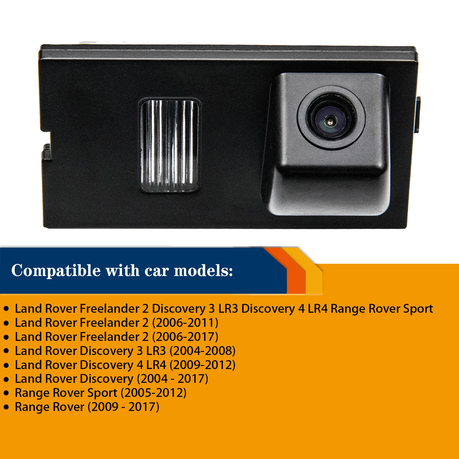 HD CCD 720p Rear View Parking Camera for Land Rover Freelander 2 Discovery 3/4 Range Rover Sport,Reversing backup camera