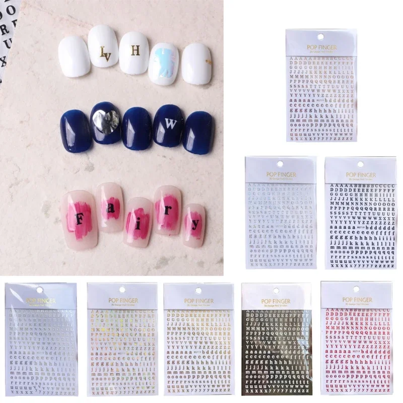 26 Alphabet Stickers Glitter Self Adhesive Uppercase Letter Lower for Case Letters Stickers for Grad Cap and Arts Craft