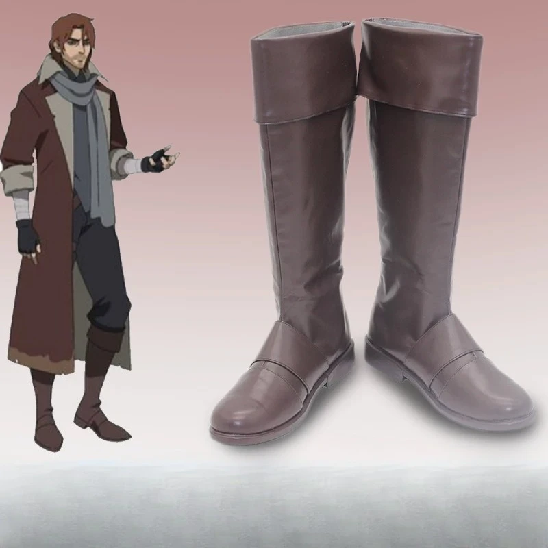 bottes-de-cosplay-pour-jeu-d'anime-chaussures-kaleb-guilty-gear-accessoires-de-costume-de-fete-d'halloween-pour-adultes-sur-mesure
