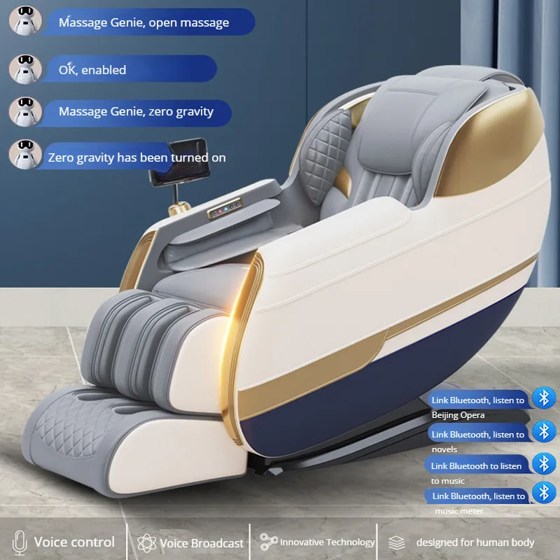 Intelligent voice massage chair household full body electric multi-function luxury space capsule intelligent massage sofa view 2
