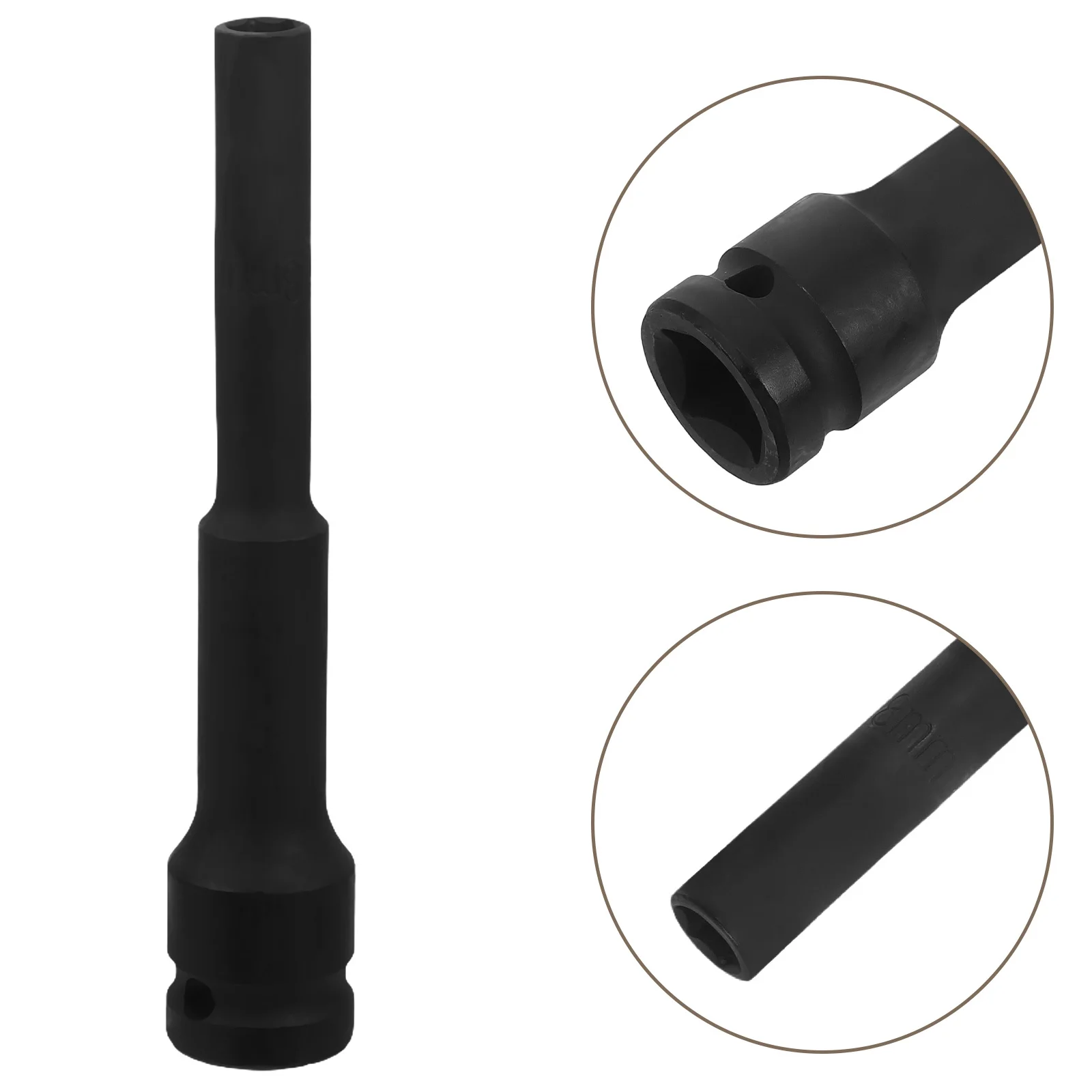 

2Pcs Extended Length Thin Wall Impact Socket 128Mm Lug Nut Bolt Extractor Wheel Lock Removal Stripped Nut Damaged Bolt Remover