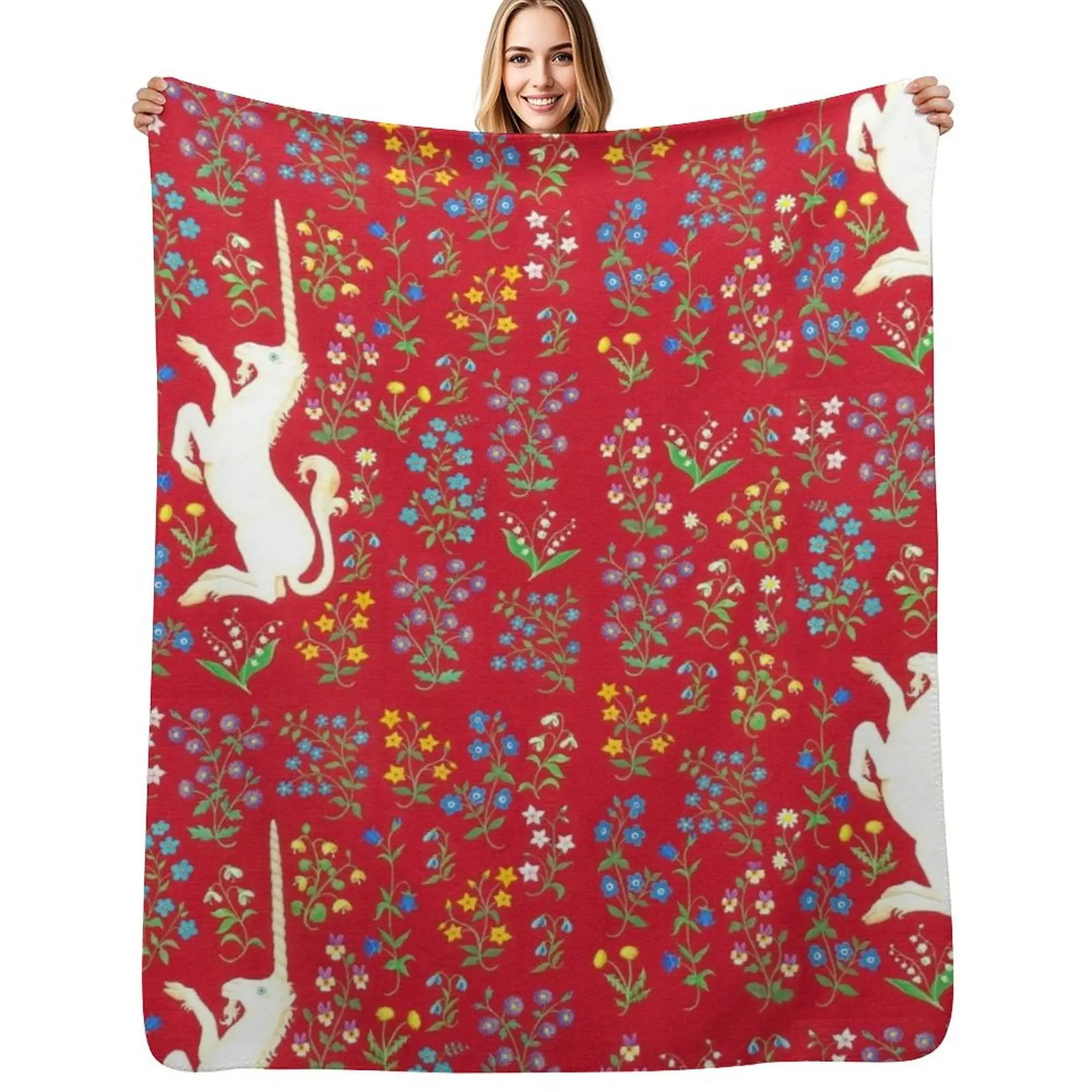 

Unicorn Throw Blanket Moving Personalized Gift Bed Fashionable valentine gift ideas Blankets