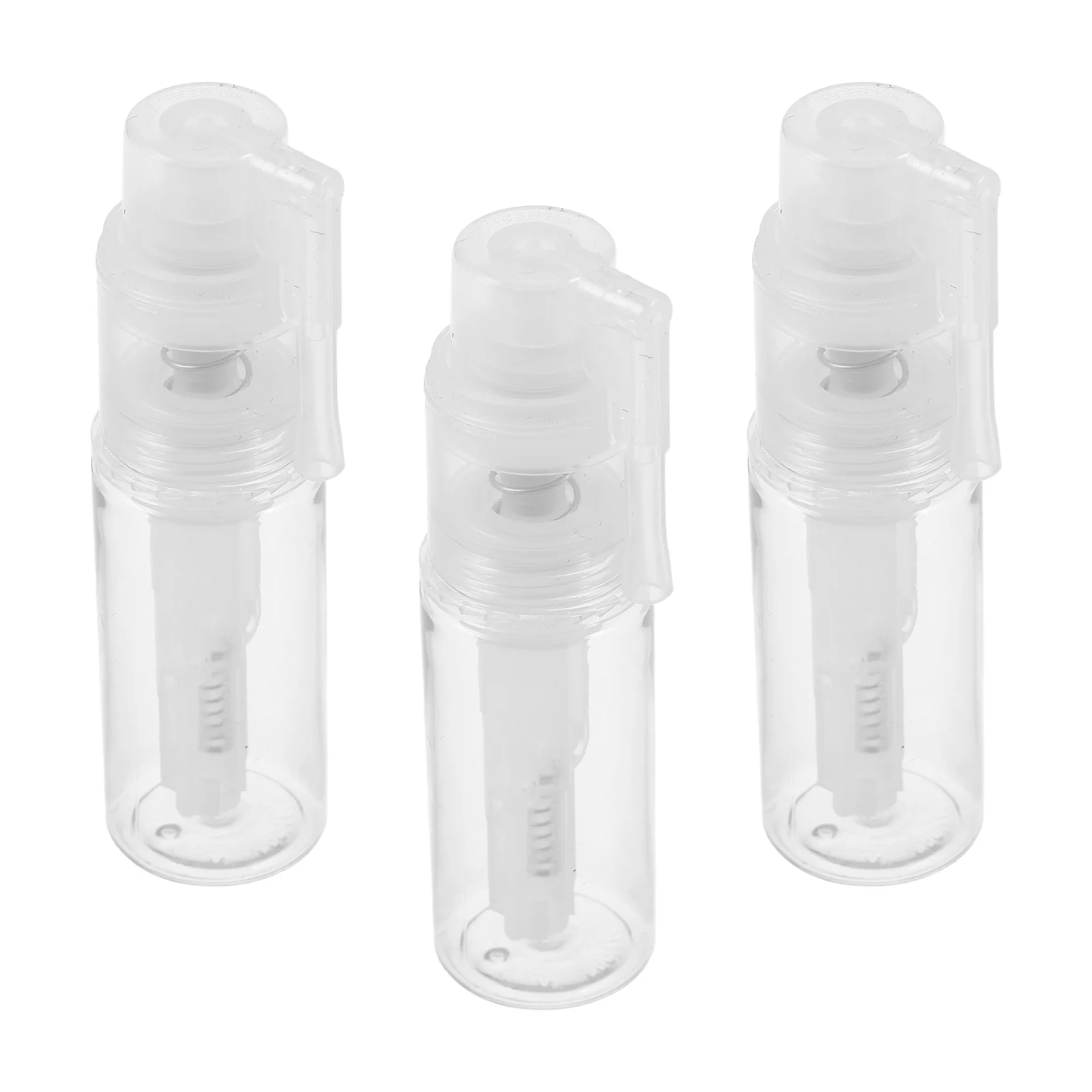 3 قطع من زجاجة رذاذ البودرة سعة 18 مل، حاوية سفر محمولة مع فوهة طويلة لجسم التلك والعناية بالطفل وخفيفة الوزن وقابلة لإعادة الملء #1