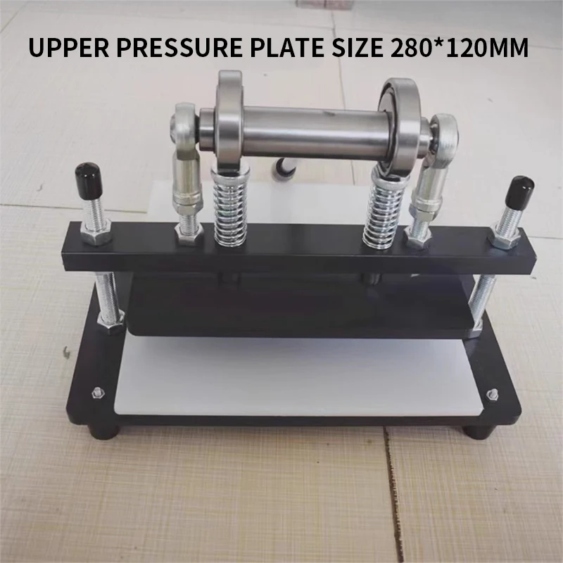 20x20CM Manual Leather Molding Machine PVC/EVA Sheet Material Cutting And Punching Machine DIY Leather Process Embossing Tool