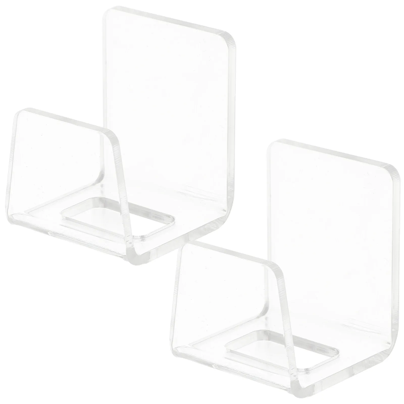 

2Pcs Kitchen Sink Sponge Drying Holder Acrylic Multipurpose Sponge Tray Easy Stick Installation for Kitchen Counter Bathroom